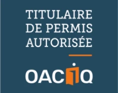 OACIQ, titulaire de permis autorisée